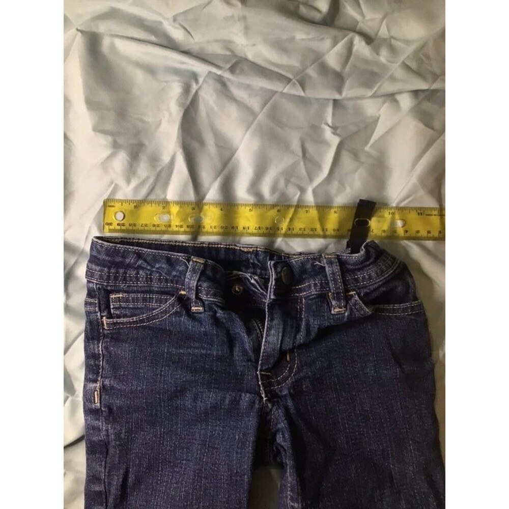 Girls Size 6 Denim Shorts Adjustable Waist
